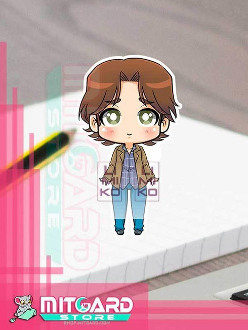 SUPERNATURAL Sam Winchester Sticker vinil adhesive anime by Limiko’s Art - 1